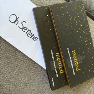 NIB Mented Cosmetics Everynight Eyeshadow Palette Nude and Dark Eyeshadows